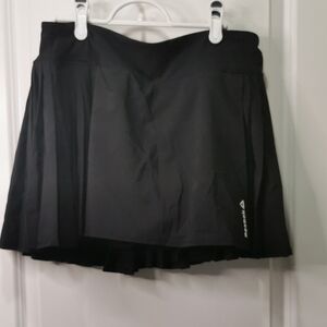 Reebok Black Pleated Mini Skirt